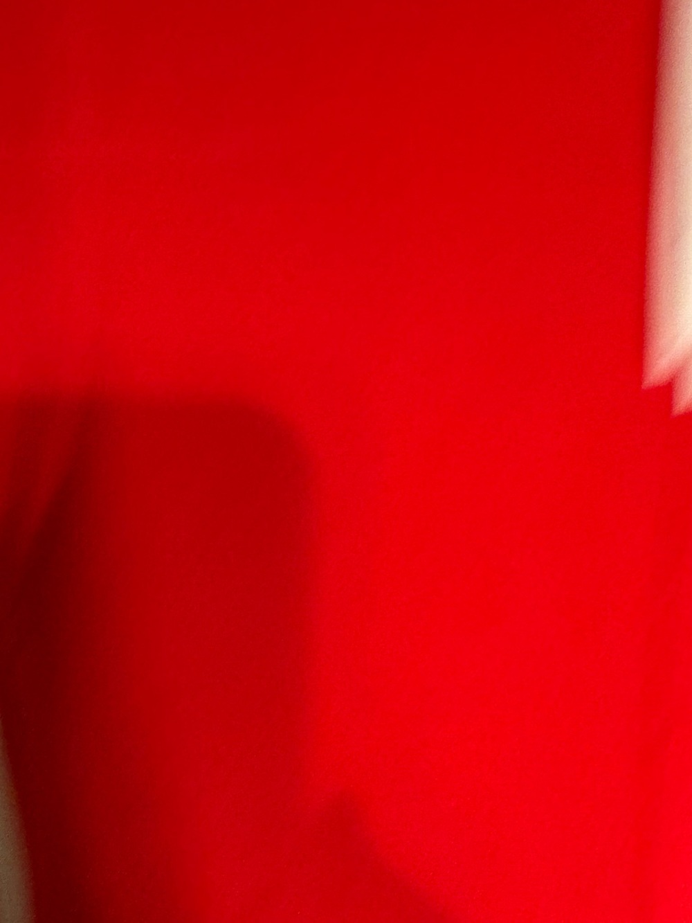 SPANX Air Essentials Red Sleeveless Maxi Dress with Side Slit - Picture 6 of 9